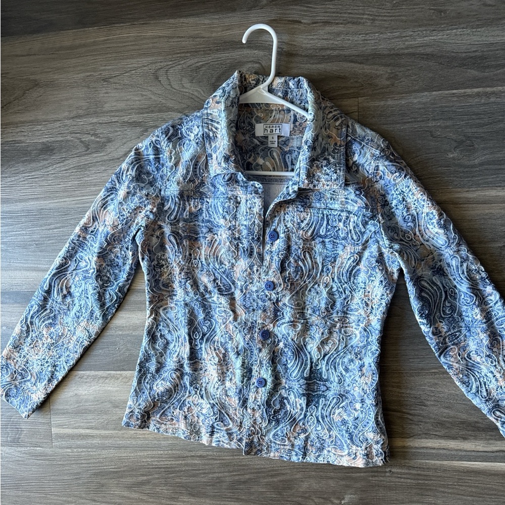 Keren Hart Button-Up Jacket